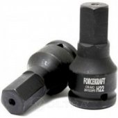 Головка-бита ударная 6-гранная 38мм,3/4"