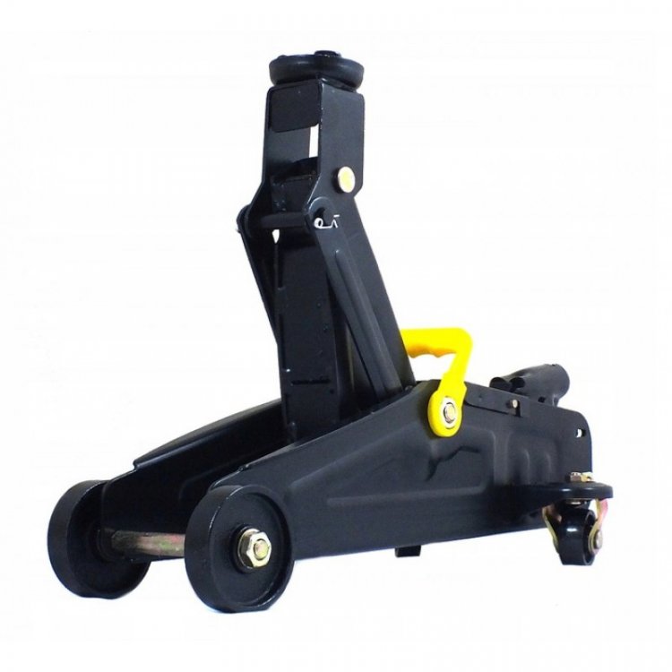 Домкрат подкатной гидравлический 2 т с усиленным корпусом "Profi" (дополнительные ребра жесткости, h min 135мм.h max 320мм), в кейсе Домкрат подкатной гидравлический 2 т с усиленным корпусом "Profi" (дополнительные ребра жесткости, h min 135мм.h max 320мм), в кейсе