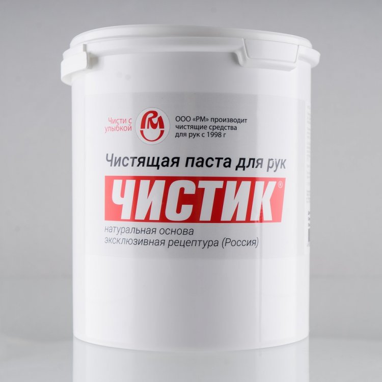 Чистик ЭКО, 2,5л ведро (средство для очистки рук) Чистик ЭКО, 2,5л ведро (средство для очистки рук)