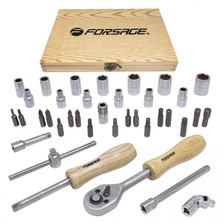 Набор инструментов 38пр. 1/4" (6гр.)