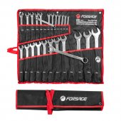 Набор ключей комбинированных 25пр. (6-25, 27, 28, 30, 32, 36мм) на полотне