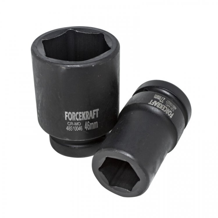 Головка ударная глубокая 46мм (6гр.), 1" Головка ударная глубокая 46мм (6гр.), 1"