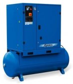 Винтовой компрессор ВК30-8-500, ресивер 500 литров , производительность 3500л/мин,  рабочее давление 8 бар, мощность двигателя 22кВт, вес 715 кг, габариты 1980х850х1910мм. REMEZA, Республика Беларусь