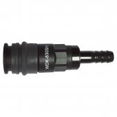 WDK-830SH Композитное пневматическое быстроразъёмное соединение с креплением шланга "ёлочка" WDK-830SH Композитное пневматическое быстроразъёмное соединение с креплением шланга "ёлочка"