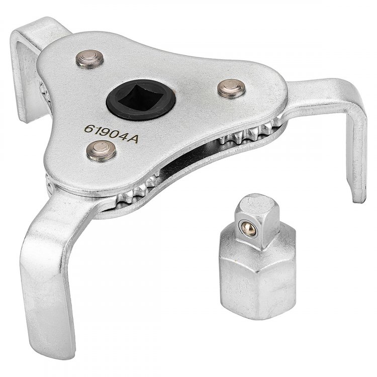 Съемник масляного фильтра "краб" с плоскими захватами 1/2", в блистере