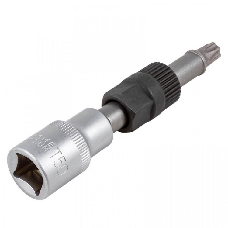 Инструмент для снятия муфты генератора с битой вставкой Т50 1/2" , в блистере