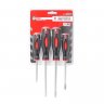Набор отверток магнитных "Profi"4пр.(SL:5.5х100,6.5х125мм; PH:1х75,2х125мм)в блистере