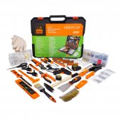 Набор инструментов 1372пр.1/4''(6-гр.) (5-13мм, шарнирно-губцевый,биты,молоток,рулетка,уровень,клеевой пистолет,расходник) Набор инструментов 1372пр.1/4''(6-гр.) (5-13мм, шарнирно-губцевый,биты,молоток,рулетка,уровень,клеевой пистолет,расходник)