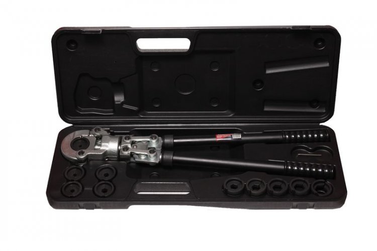 Клещи механические обжимные для кабелей (сечение: 16-240мм2, адаптеры: 16,25,35,50,70,95,120,150,185,240мм), в кейсе