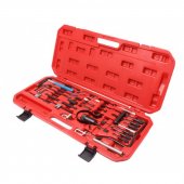 Набор фиксаторов для обслуживания двигателей CITROEN, PEUGEOT, 37пр. (HPI, HDI), в кейсе