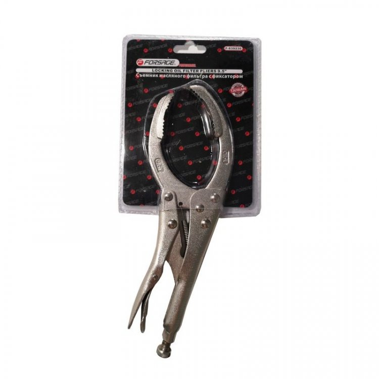 Съемник масляного фильтра с фиксатором(55-115мм), в блистере