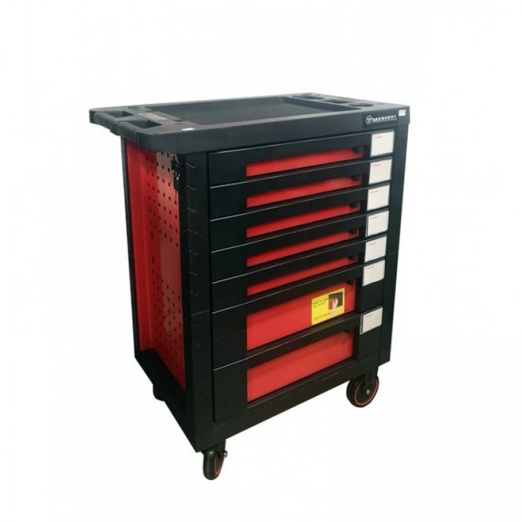 Тележка с набором инструментов220пр(черно-красная)и пластиковой защитой корпуса+2боковые перфорации460х770х980(полки:65х400х530-5шт,140х400х530мм-2шт) Тележка с набором инструментов220пр(черно-красная)и пластиковой защитой корпуса+2боковые перфорации460х770х980(полки:65х400х530-5шт,140х400х530мм-2шт)