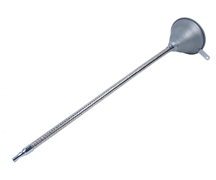 Воронка металлическая с гибким наконечником 630мм JTC /1/25 Воронка металлическая с гибким наконечником 630мм JTC /1/25