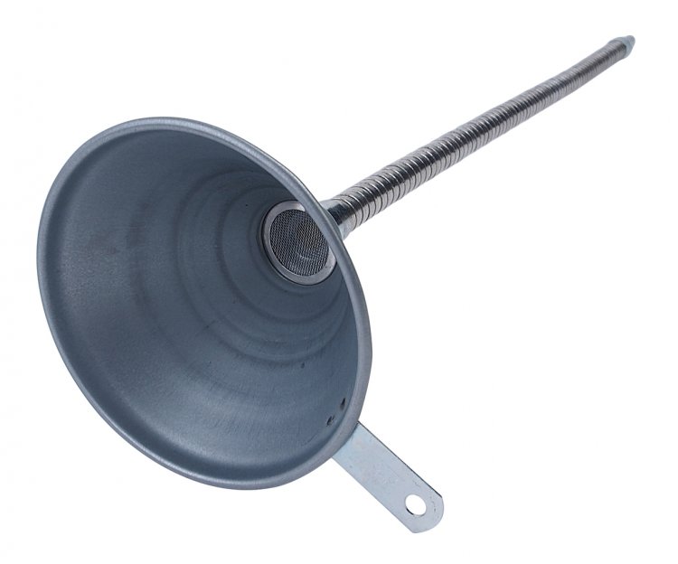 Воронка металлическая с гибким наконечником 630мм JTC /1/25 Воронка металлическая с гибким наконечником 630мм JTC /1/25