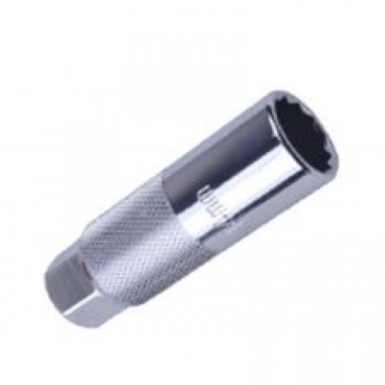 Головка свечная с фиксацией 14мм (12гр, L=65мм),3/8"