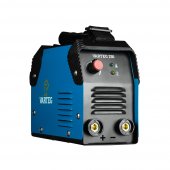 Сварочный аппарат Varteg 230 - Работает от 140В. Горячий старт, форсаж дуги, антизалипание. MMA, розетки 25 мм2, напряжение питания: 220В±15%, Диапазон сварочного тока: 20-230А, ПВ: 60%, ремень для переноски, комплектация: кабели 1,2 м, электрододерж