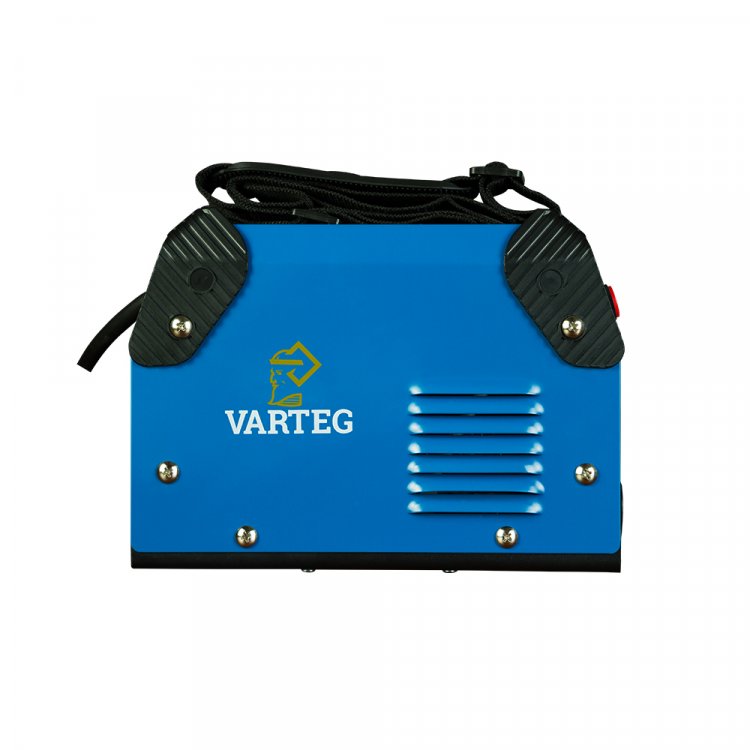 Сварочный аппарат Varteg 230 - Работает от 140В. Горячий старт, форсаж дуги, антизалипание. MMA, розетки 25 мм2, напряжение питания: 220В±15%, Диапазон сварочного тока: 20-230А, ПВ: 60%, ремень для переноски, комплектация: кабели 1,2 м, электрододерж Сварочный аппарат Varteg 230 - Работает от 140В. Горячий старт, форсаж дуги, антизалипание. MMA, розетки 25 мм2, напряжение питания: 220В±15%, Диапазон сварочного тока: 20-230А, ПВ: 60%, ремень для переноски, комплектация: кабели 1,2 м, электрододерж
