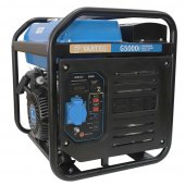 Бензиновый инверторный генератор VARTEG G5000i - Бензиновый инверторный генератор VARTEG G5000i (4,3 - 4,7 кВт / 1 * 230В-16А / 7 л.с. / топливный бак 8.5 л / МФД 4в1 / маслодатчик / экономичный режим / ручной запуск / медь / вес 32.5 кг) (арт. 8457)