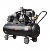 Масляный ременной компрессор AEROMAX 480/100  -  (2,2 кВт, 220В, 480л/мин, бак 100л, FoxWeld) (арт. 5887)