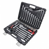 1/4"&1/2" Набор инструмента 76пр. (6-гран.)(4-32мм)