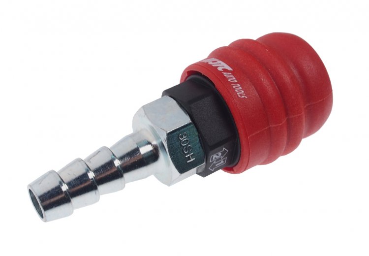 Соединитель быстросъемный композитный 3/8"(10.9мм) елочка (европейский стандарт, тип БРС мама) JTC / Соединитель быстросъемный композитный 3/8"(10.9мм) елочка (европейский стандарт, тип БРС мама) JTC /