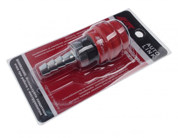 Соединитель быстросъемный композитный 3/8"(10.9мм) елочка (европейский стандарт, тип БРС мама) JTC / Соединитель быстросъемный композитный 3/8"(10.9мм) елочка (европейский стандарт, тип БРС мама) JTC /