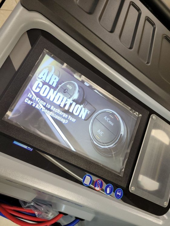 Установка для заправки кондиционеров с функцией промывки системы автомобиля AC SERVICE MACHINE, арт. №  HAC Premium AC1900  horex