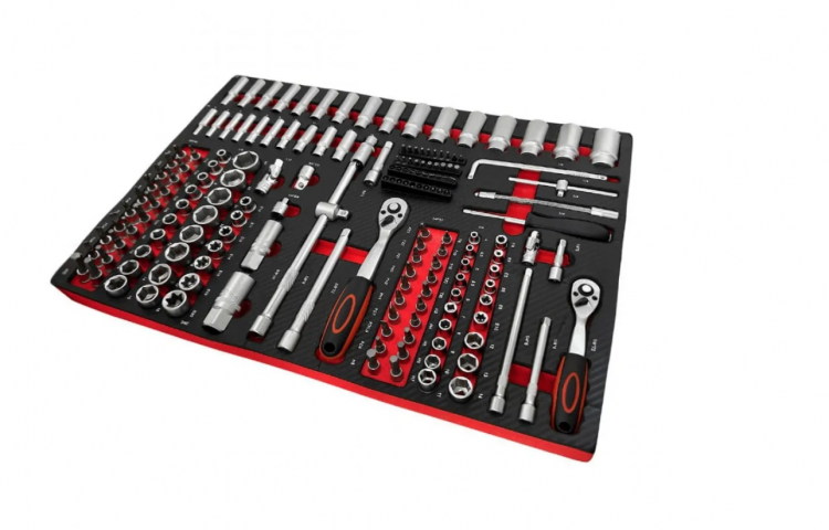 Набор-сет/ набор инструментов (ложемент) 171 предмет, арт. GTY1225, horex