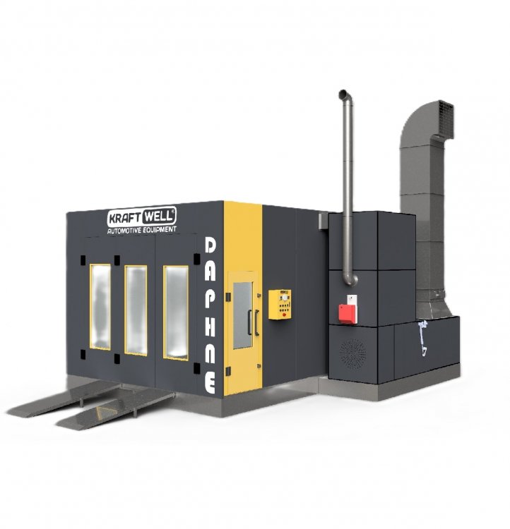 Покрасочная камера 6,9 х 3,9 х 2,7 м., 20000 м3/ч KraftWell арт. DAPHNE Покрасочная камера 6,9 х 3,9 х 2,7 м., 20000 м3/ч KraftWell арт. DAPHNE