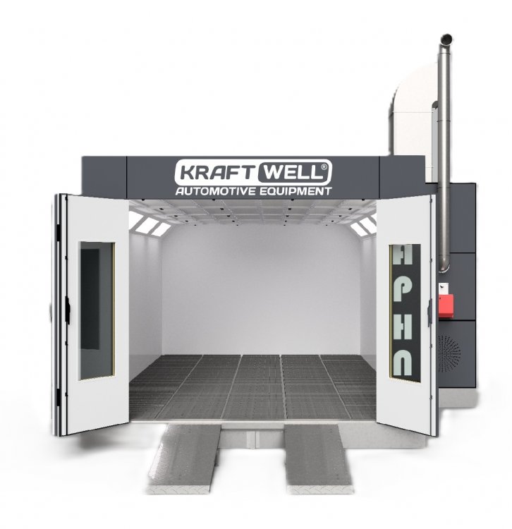 Покрасочная камера 6,9 х 3,9 х 2,7 м., 20000 м3/ч KraftWell арт. DAPHNE Покрасочная камера 6,9 х 3,9 х 2,7 м., 20000 м3/ч KraftWell арт. DAPHNE