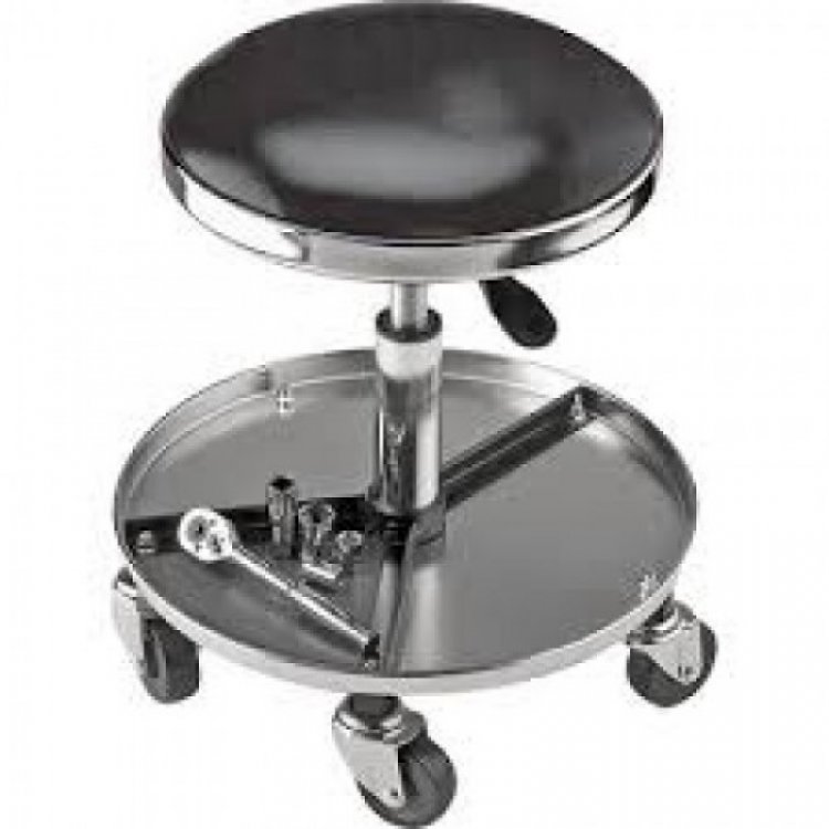 Стул слесарный передвижной (поворотный 360гр.с регулировкой высоты) Стул слесарный передвижной (поворотный 360гр.с регулировкой высоты)