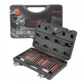 Набор бит с битодержателями "Premium", 40пр. (10мм)(75/30мм: T20-T55,H4-H12,M5-M12) в пластиковом кейсе Набор бит с битодержателями "Premium", 40пр. (10мм)(75/30мм: T20-T55,H4-H12,M5-M12) в пластиковом кейсе