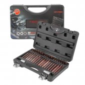 Набор бит с битодержателями "Premium", 40пр. (10мм)(75/30мм: T20-T55,H4-H12,M5-M12) в пластиковом кейсе Набор бит с битодержателями "Premium", 40пр. (10мм)(75/30мм: T20-T55,H4-H12,M5-M12) в пластиковом кейсе