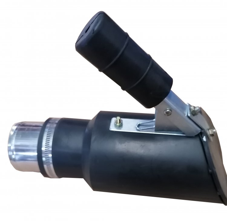 Насадка газоприемная круглая с наклонной крышкой 76 мм Насадка газоприемная круглая с наклонной крышкой 76 мм