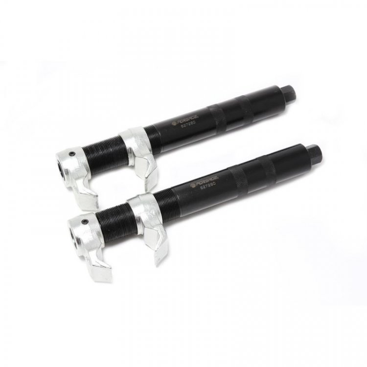 Стяжка пружин механическая усиленная (23-280мм, Ø винта 19мм, к-т 2шт, нагр. на пару 1200кг)