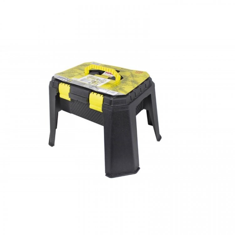 Набор инструментов 1200пр.1/4''(6гр)(5-13мм,шарнирно-губцевый инстр.,отвертки,биты,уровень,молоток,расходник,кейс-слесарный стул max нагр.120кг)