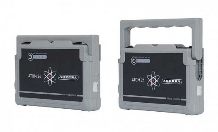 ATOM 24 пусковое устройство нового поколения 12В, 24000мАч, 88.8Вт*ч, 1000/500А