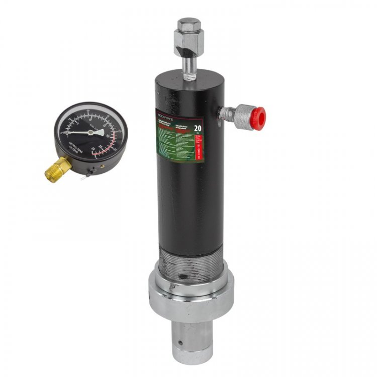 Цилиндр гидравлический с манометром для пресса 20т