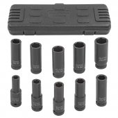 Набор головок ударных глубоких 10пр.,1/2" 6гр.(10,12-15,17,19,21,22,24мм), в кейсе