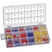 Коннекторы обжимные для автомобильной электропроводки, 200пр. Коннекторы обжимные для автомобильной электропроводки, 200пр.