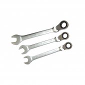 Ключ комбинированный трещоточный с шарниром 24мм Ключ комбинированный трещоточный с шарниром 24мм