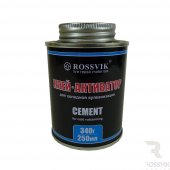 Клей-активатор 250 мл/340 г (банка с кистью) ROSSVIK