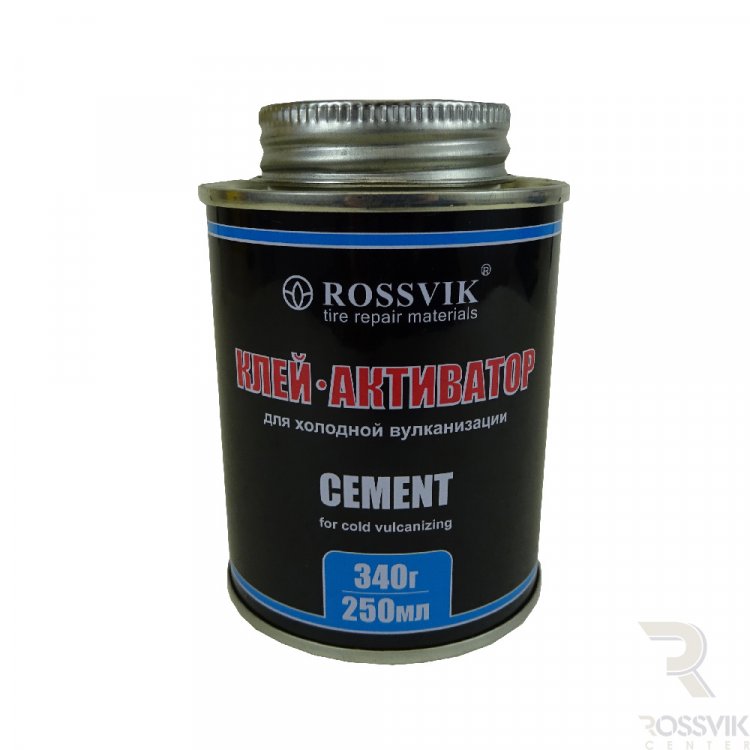 Клей-активатор 250 мл/340 г (банка с кистью) ROSSVIK Клей-активатор 250 мл/340 г (банка с кистью) ROSSVIK