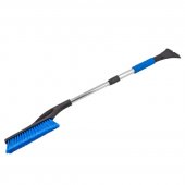 Щетка для снега телескопическая со скребком и накладкой на рукоятке(L общая 750-970мм,L рабочая-220мм,цвет-синий) Щетка для снега телескопическая со скребком и накладкой на рукоятке(L общая 750-970мм,L рабочая-220мм,цвет-синий)