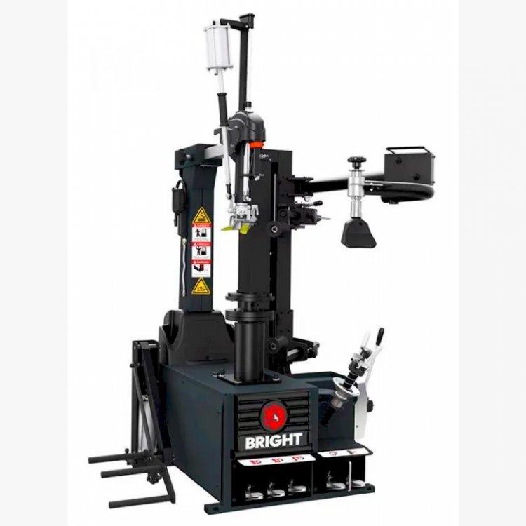 Шиномонтажный станок до 30" с авт. монт. головкой, третья рука, BRIGHT, 897V