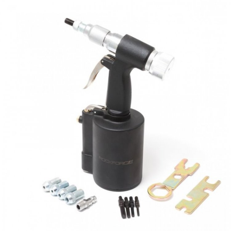 Заклепочник пневмогидравлический резьбовой (M4, М5, М6, М8,M10; рабочий ход 2-10мм)