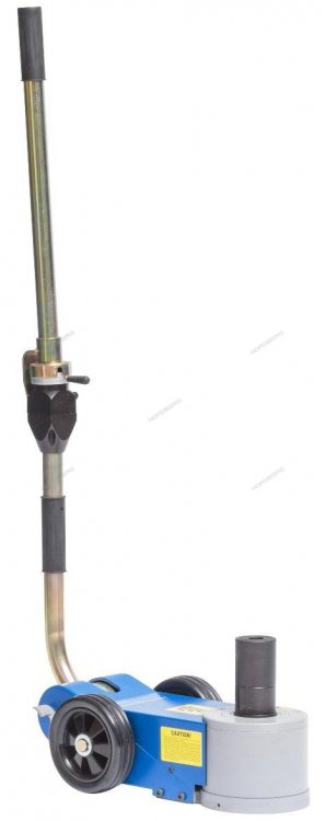 Домкрат пневмогидравлический подкатной двухштоковый, 15/30 т N302 Домкрат пневмогидравлический подкатной двухштоковый, 15/30 т N302