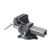 Тиски стальные усиленные поворотные с наковальней 5"-125мм Тиски стальные усиленные поворотные с наковальней 5"-125мм