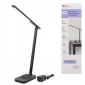 Светильник светодиодный настольный 220В (черный) Светильник светодиодный настольный 220В (черный)