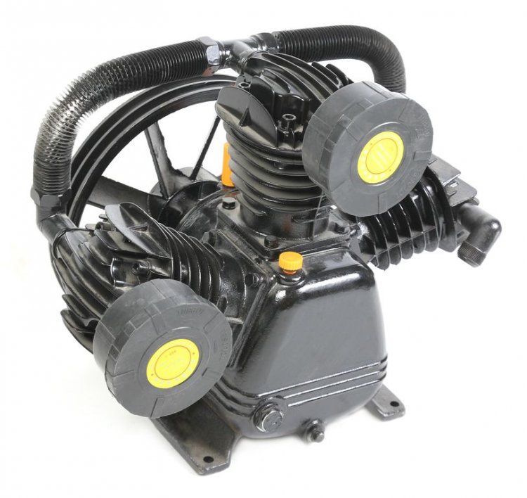 Голова компрессорная 3-х поршневая  (7,5кВт, производительность 750л/мин, давление 12,5бар)